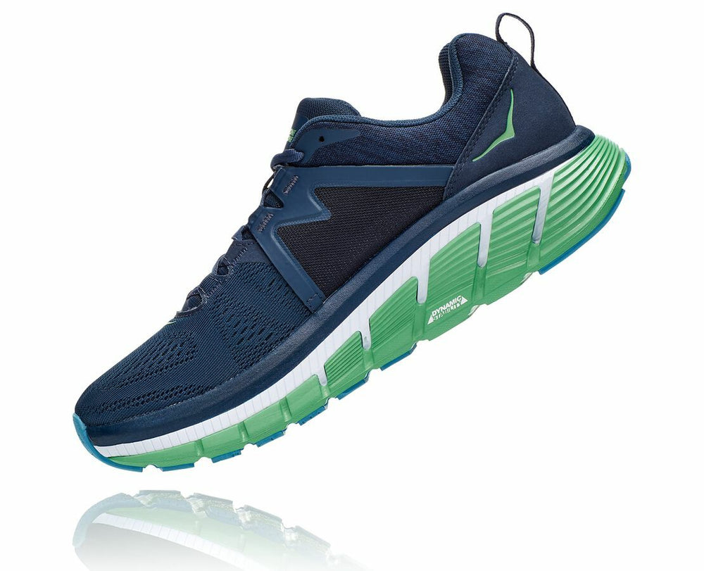 HOKA|Men's Gaviota 2 Moonlit Ocean / Black Iris