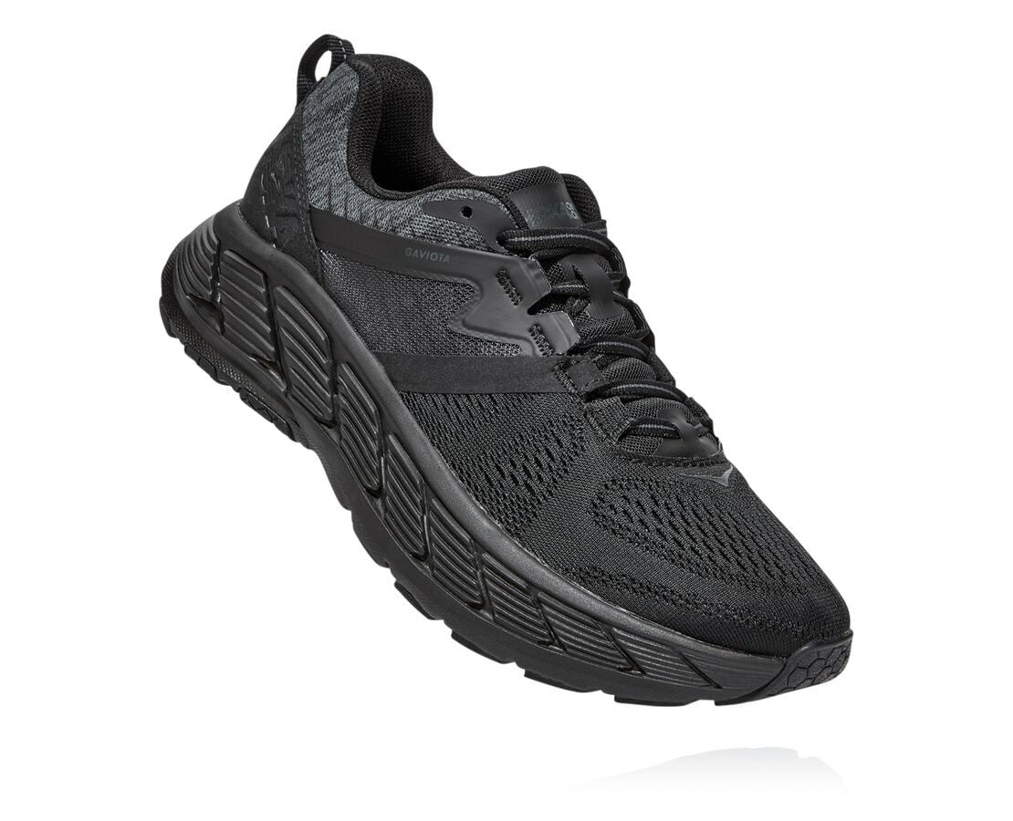 HOKA|Women's Gaviota 2 Black / Dark Shadow