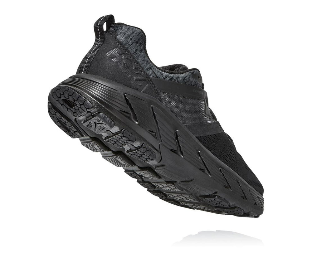 HOKA|Women's Gaviota 2 Black / Dark Shadow