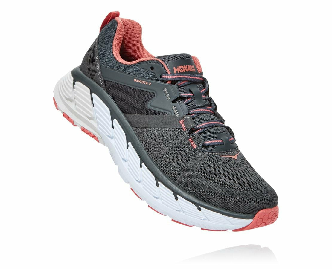 HOKA|Women's Gaviota 2 Dark Shadow / Lantana