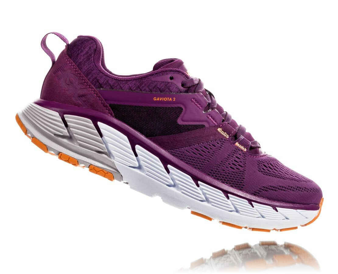 HOKA|Women's Gaviota 2 Grape Juice / Bright Marigold