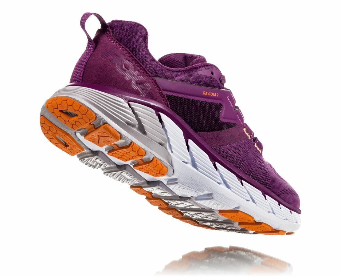 HOKA|Women's Gaviota 2 Grape Juice / Bright Marigold