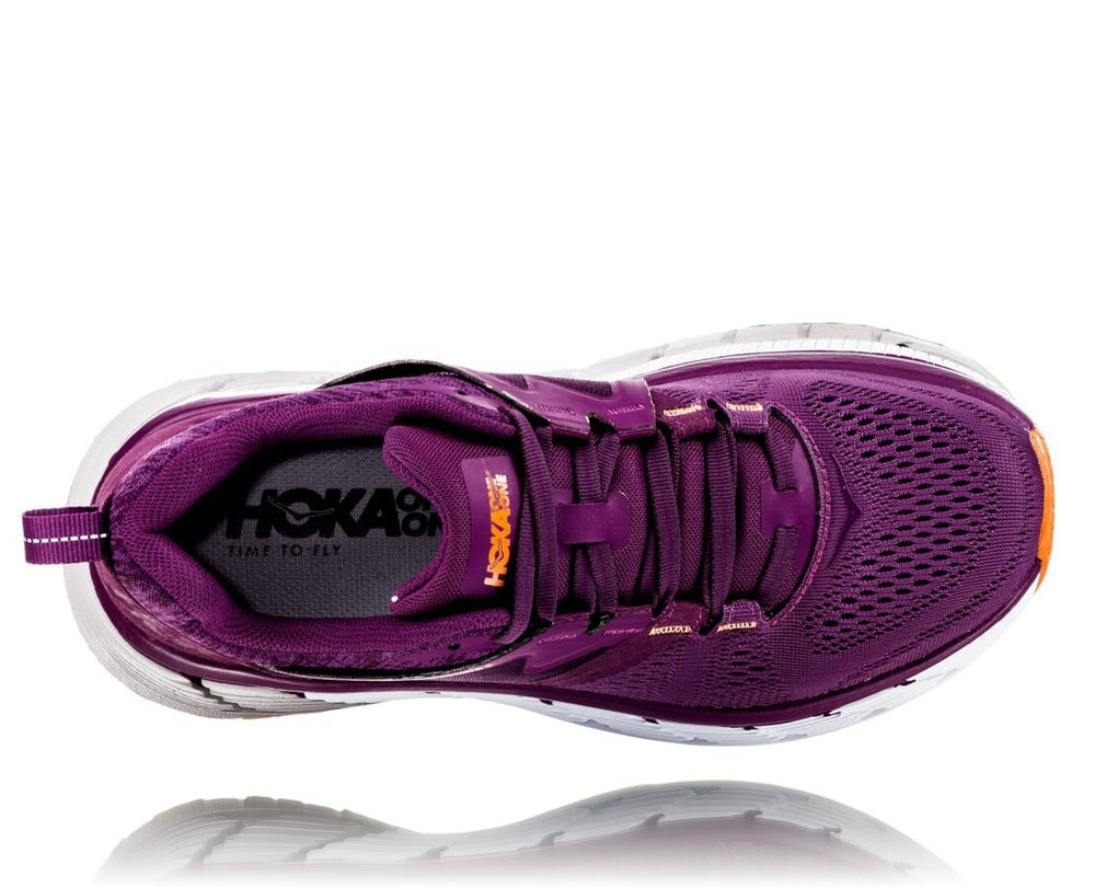 HOKA|Women's Gaviota 2 Grape Juice / Bright Marigold