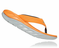 HOKA|Men's ORA Recovery Flip Blazing Orange / Lunar Rock