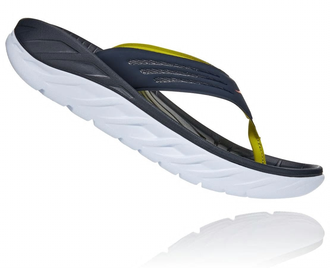 HOKA|Men's ORA Recovery Flip Ombre Blue / Fiesta