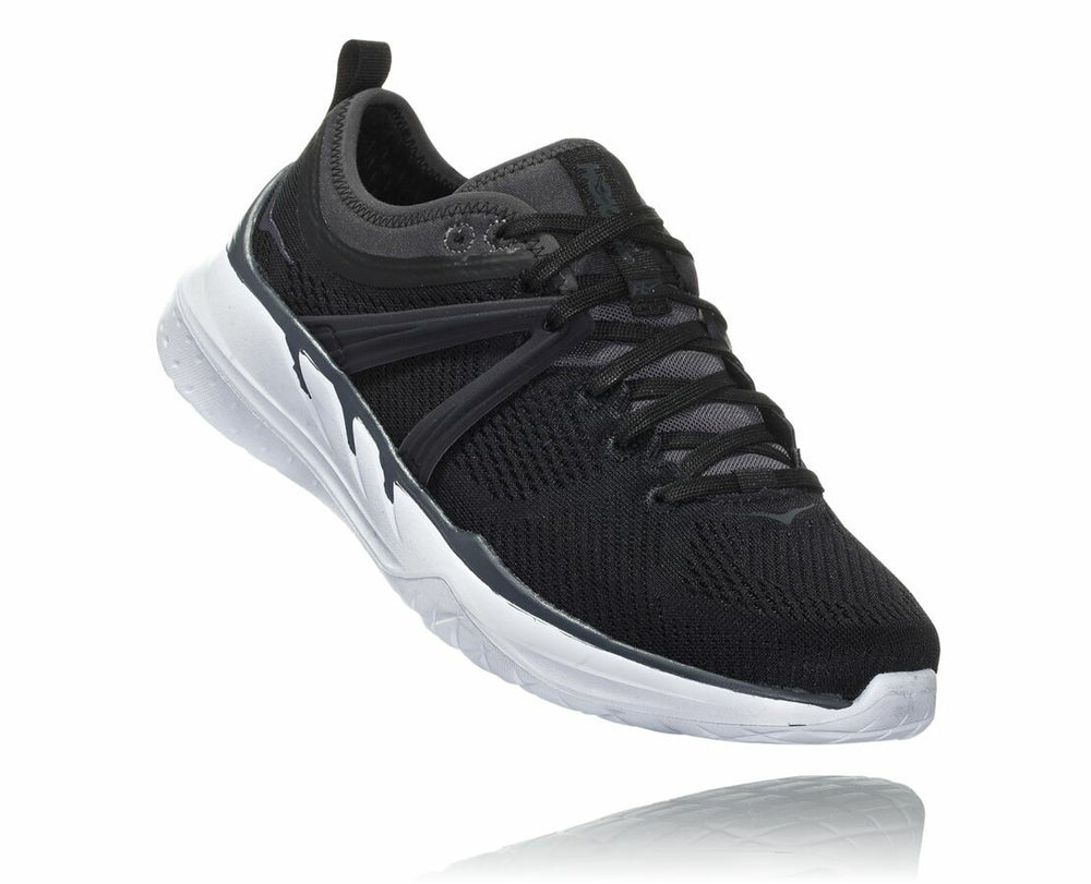 HOKA|Women's Tivra Black / Dark Shadow