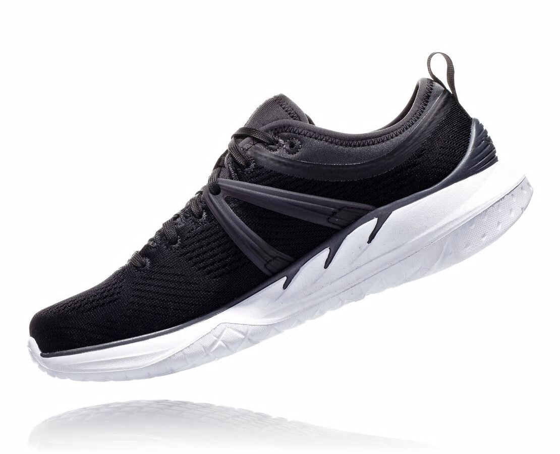 HOKA|Women's Tivra Black / Dark Shadow