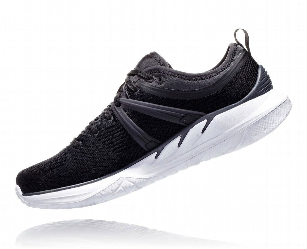 HOKA|Women's Tivra Black / Dark Shadow