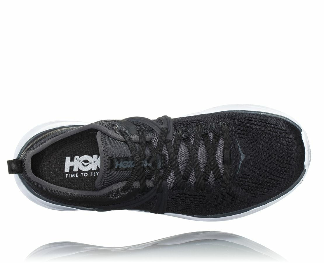 HOKA|Women's Tivra Black / Dark Shadow