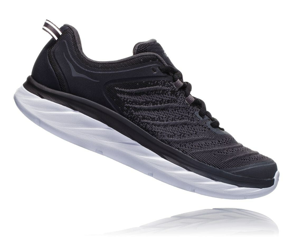 HOKA|Men's Akasa Black / Dark Shadow