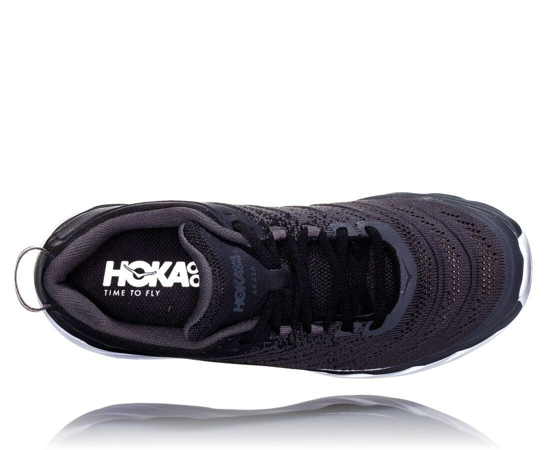 HOKA|Men's Akasa Black / Dark Shadow
