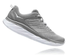 HOKA|Men's Akasa Frost Gray /Silver Sconce