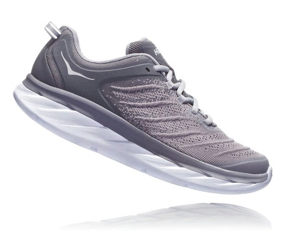HOKA|Women's Akasa Frost Gray /Silver Sconce
