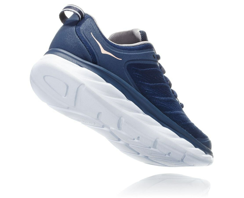 HOKA|Women's Akasa Mood Indigo / Dusty Pink