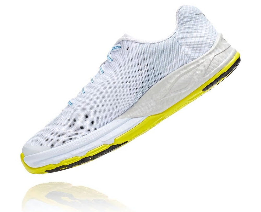 HOKA|All Gender EVO Carbon Rocket Lunar Rock / Citrus