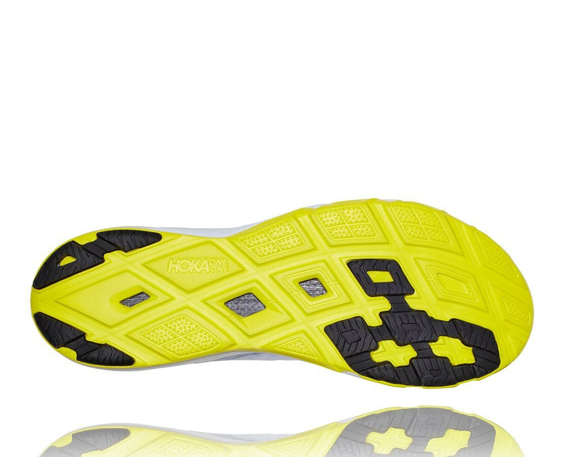 HOKA|All Gender EVO Carbon Rocket Lunar Rock / Citrus