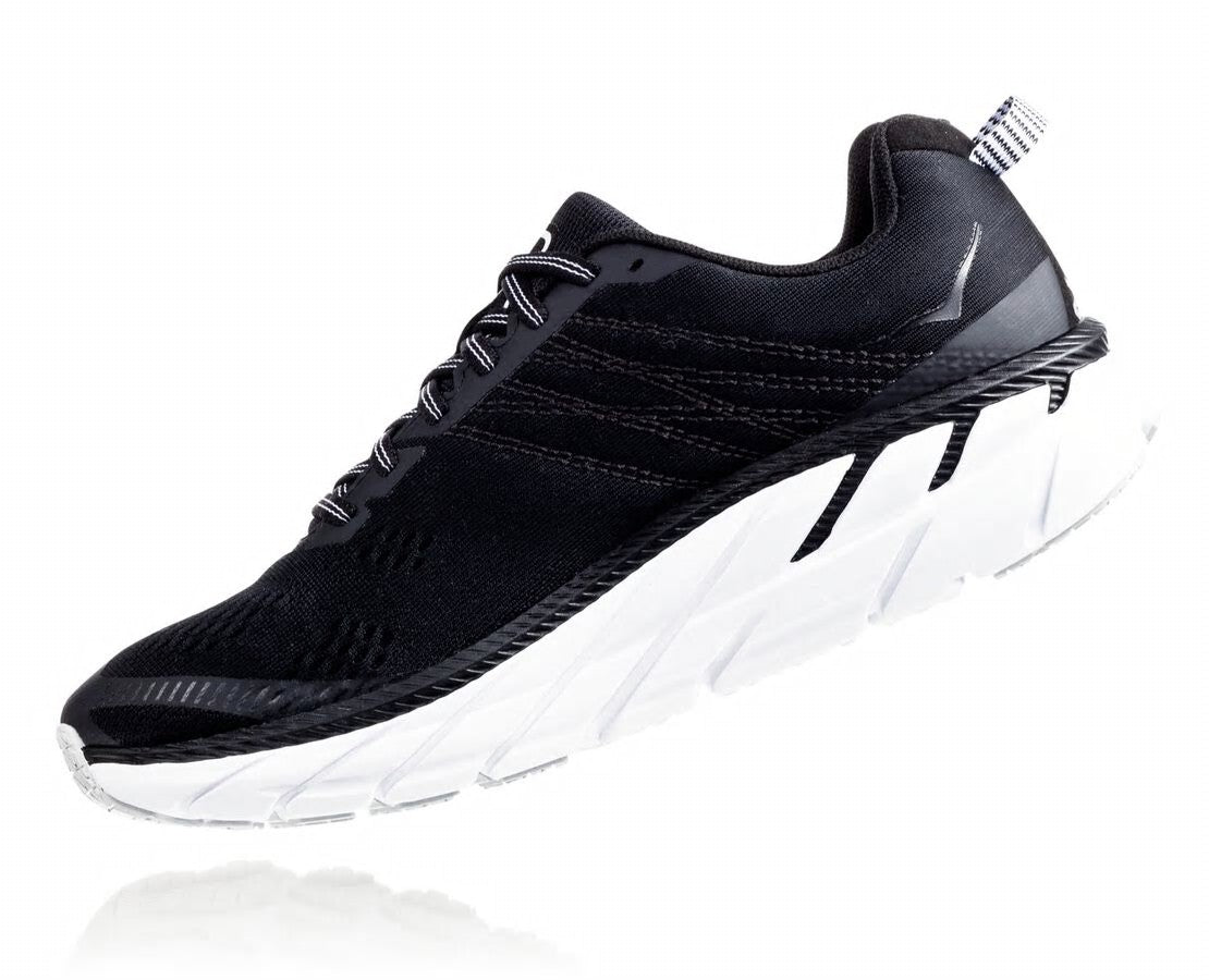 HOKA|Women's Clifton 6 Black / White