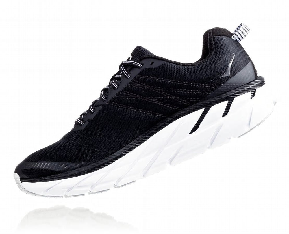 HOKA|Women's Clifton 6 Black / White
