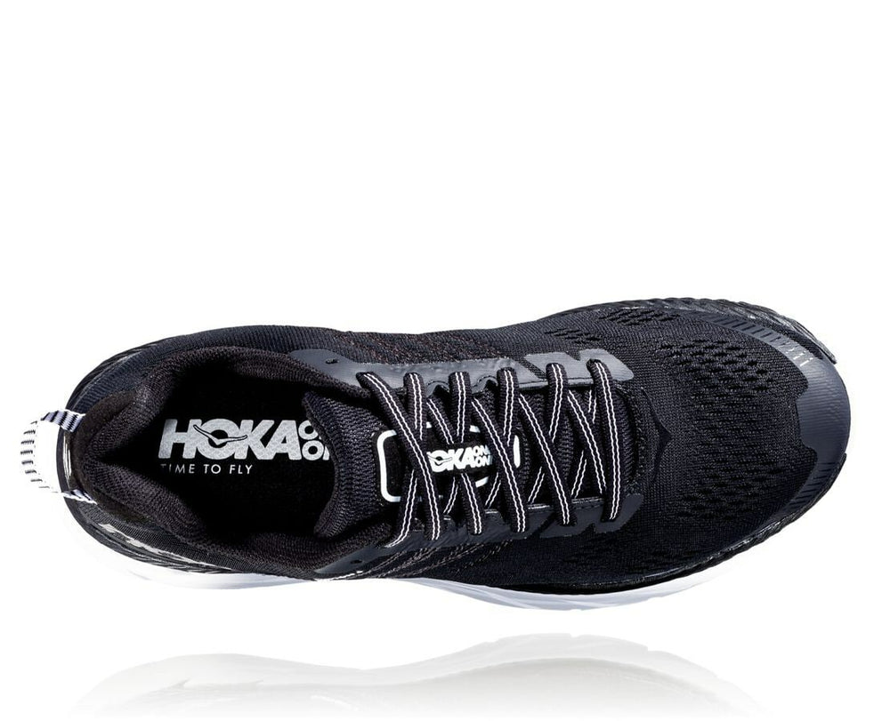 HOKA|Women's Clifton 6 Black / White