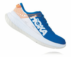 HOKA|Men's Carbon X Imperial Blue / White