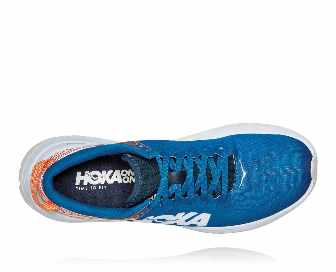 HOKA|Men's Carbon X Imperial Blue / White