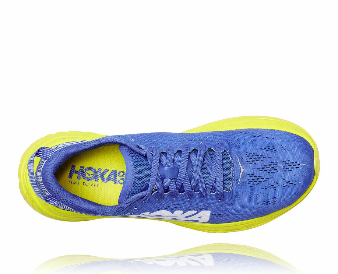 HOKA|Women's Carbon X Amparo Blue / Evening Primrose