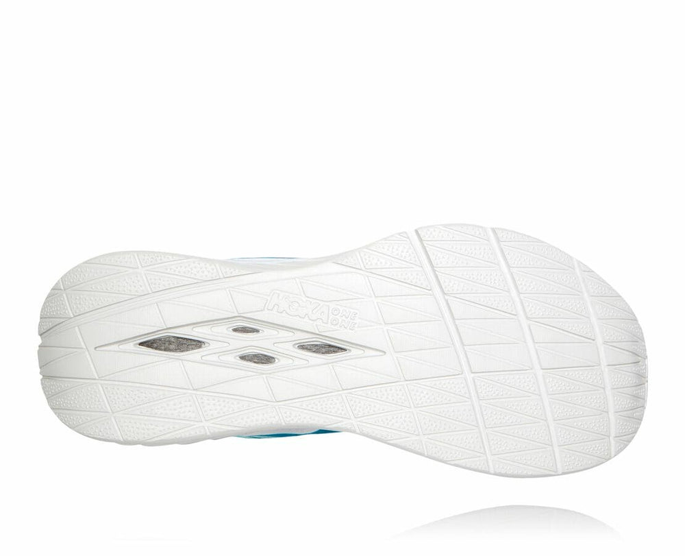 HOKA|Women's Carbon X Caribbean Sea / White