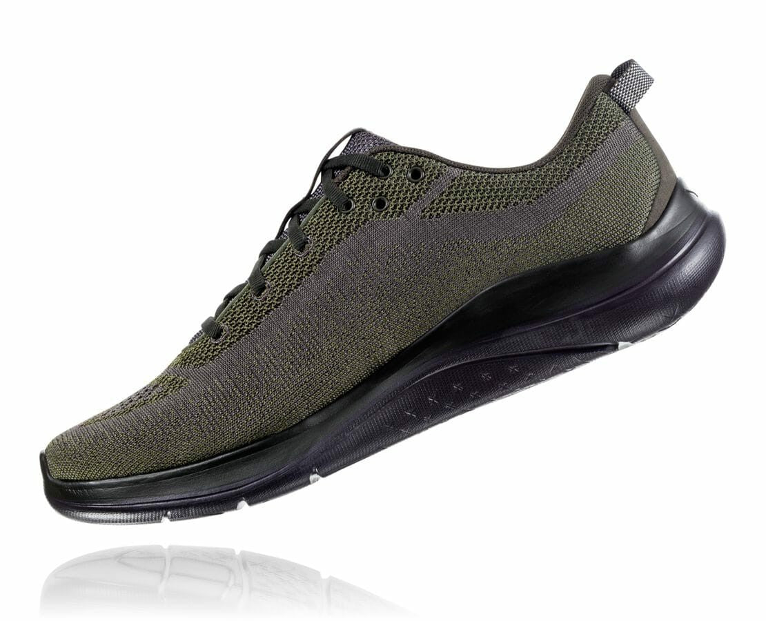 HOKA|Men's Hupana Flow Forest Night / Rifle Green