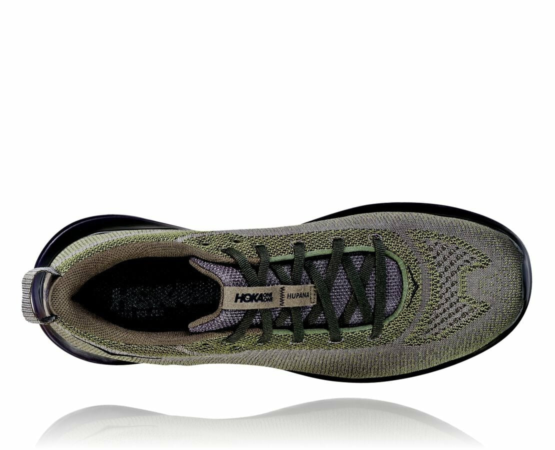 HOKA|Men's Hupana Flow Forest Night / Rifle Green