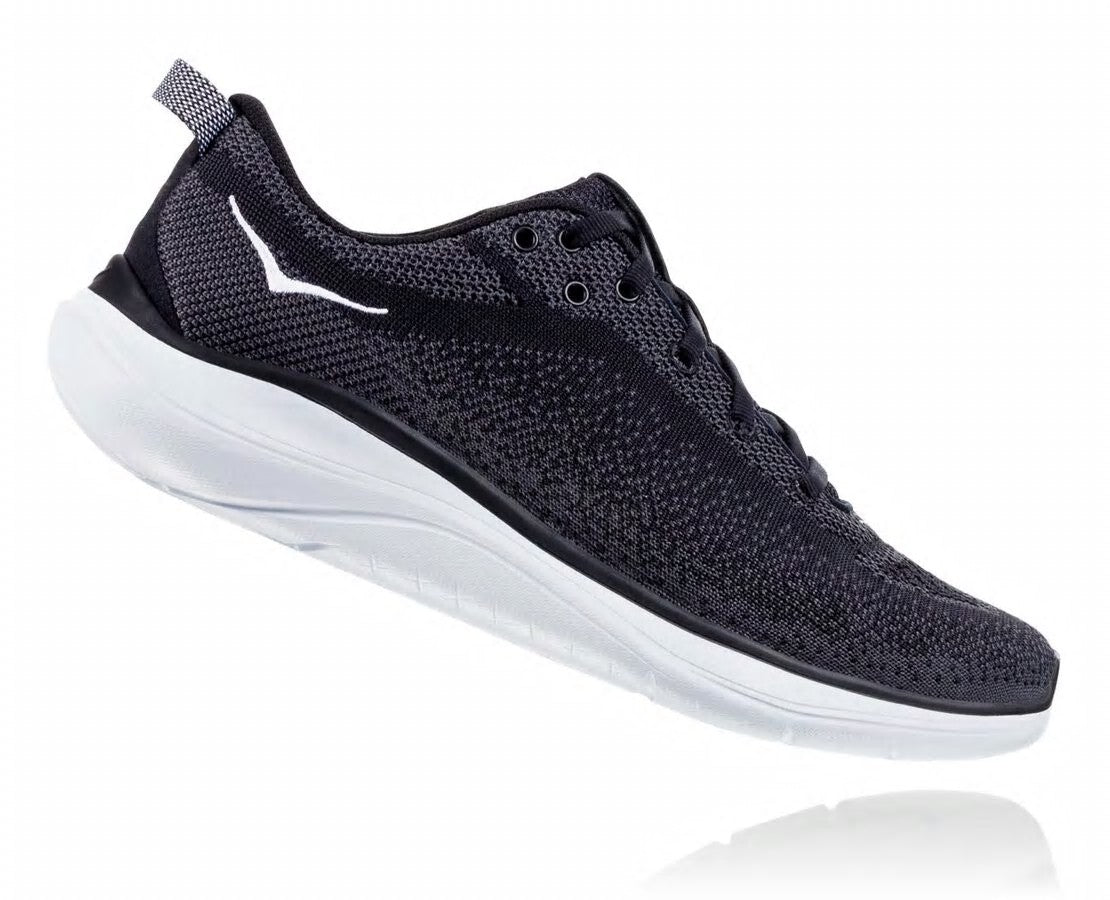 HOKA|Women's Hupana Flow Black / Dark Shadow