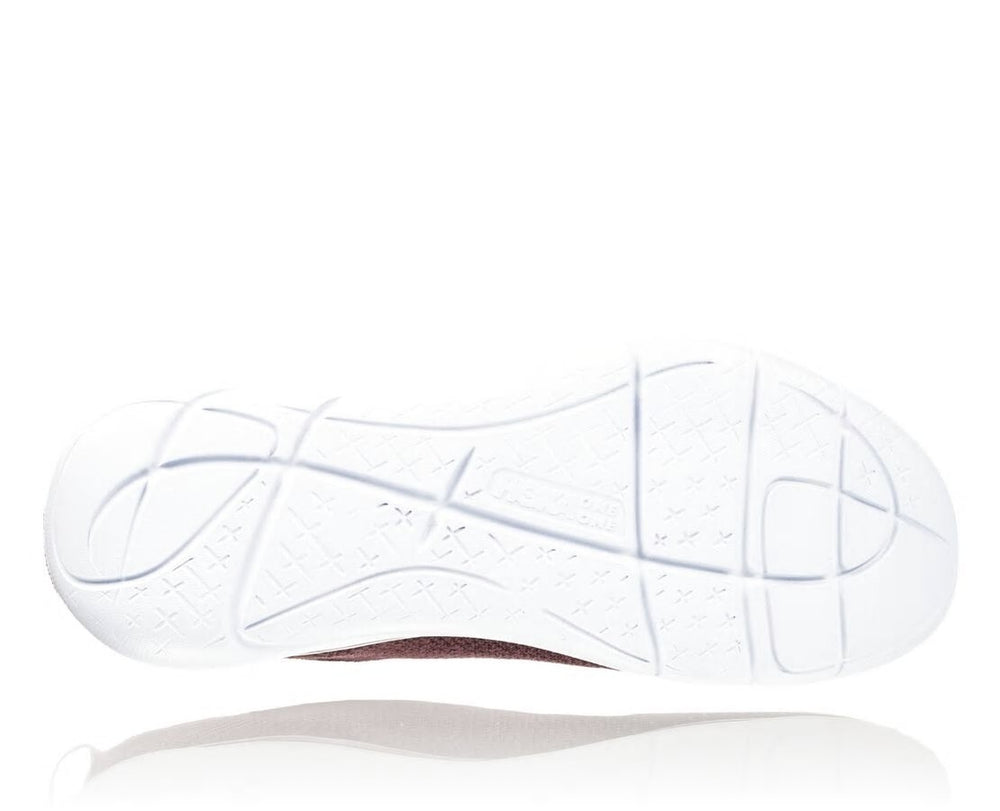 HOKA|Women's Hupana Flow Rose Brown / Deep Mahogany