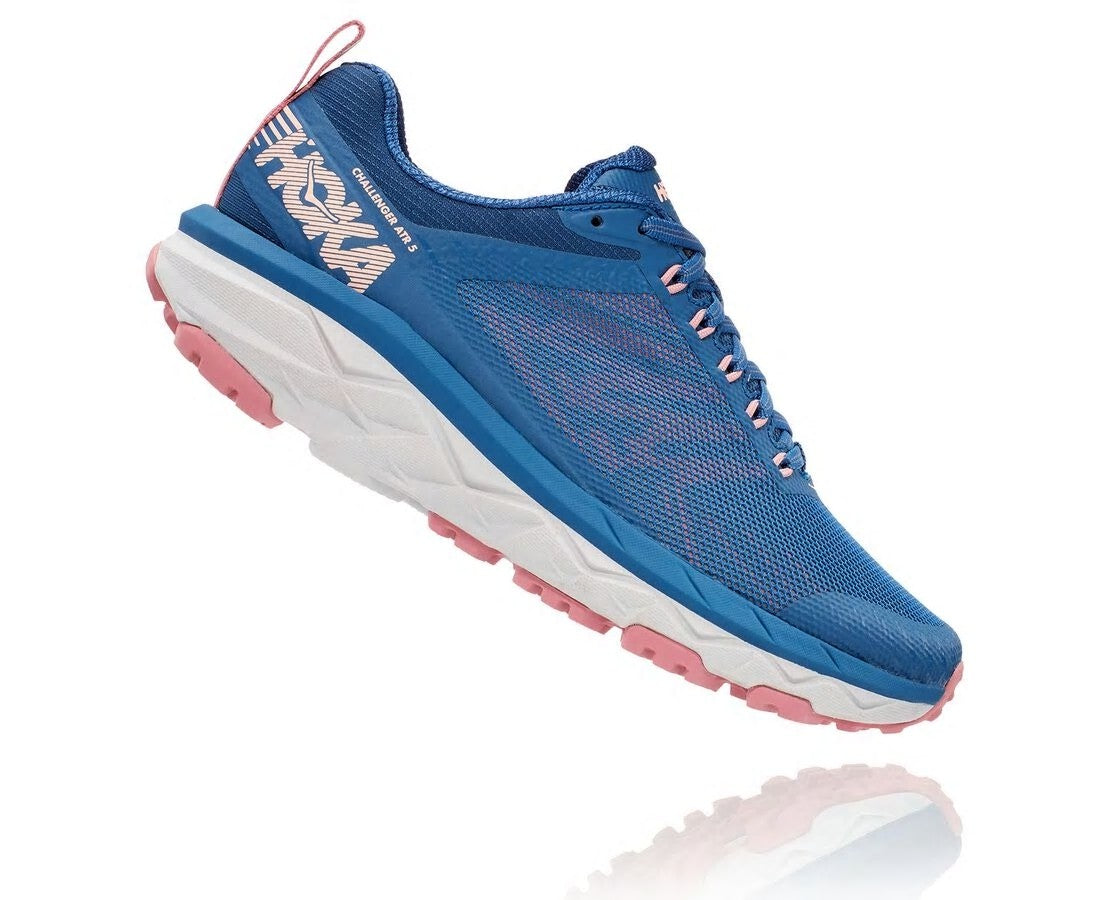 HOKA|Women's Challenger ATR 5 Dark Blue / Cameo Brown