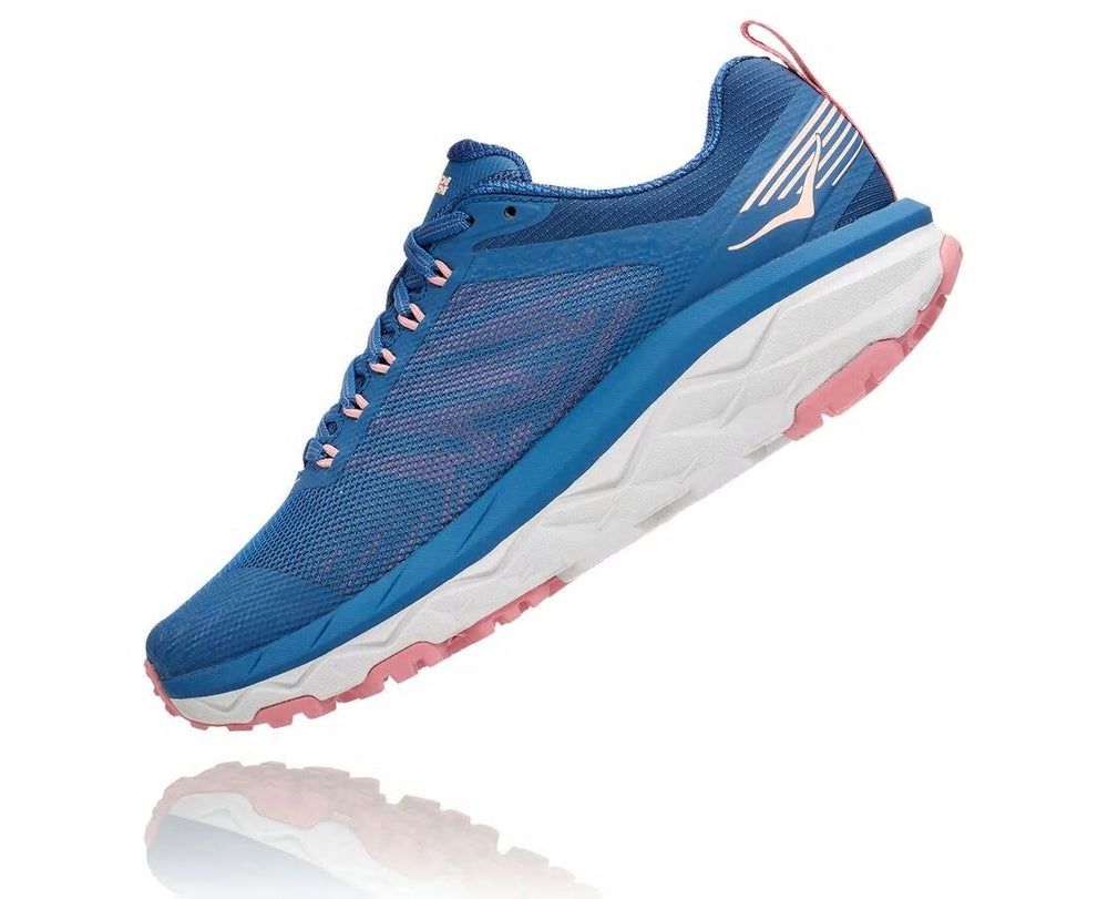 HOKA|Women's Challenger ATR 5 Dark Blue / Cameo Brown