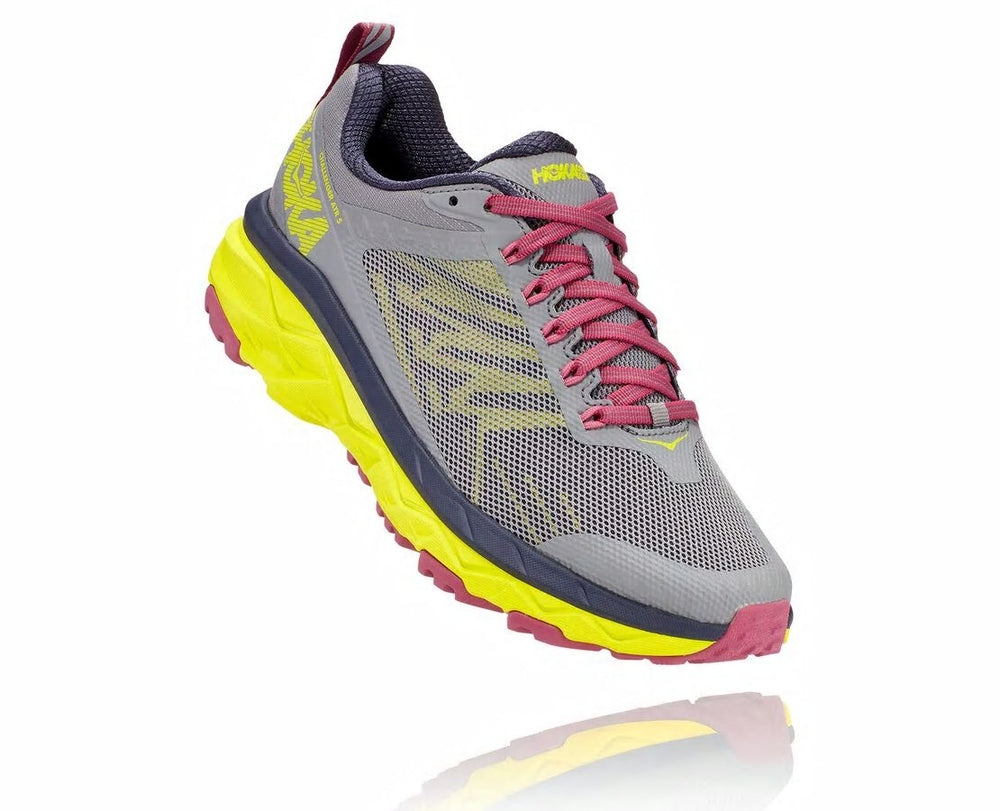 HOKA|Women's Challenger ATR 5 Frost Gray / Evening Primrose