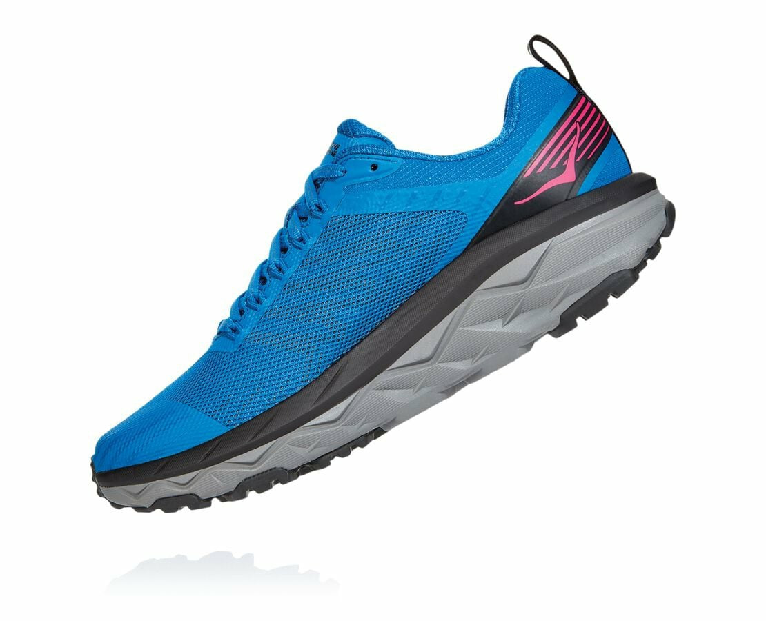 HOKA|Women's Challenger ATR 5 Imperial Blue / Pink Peacock