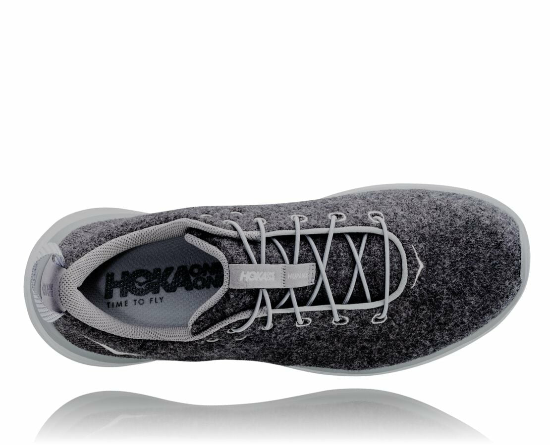 HOKA|Women's Hupana Flow Wool Dark Shadow / Wild Dove