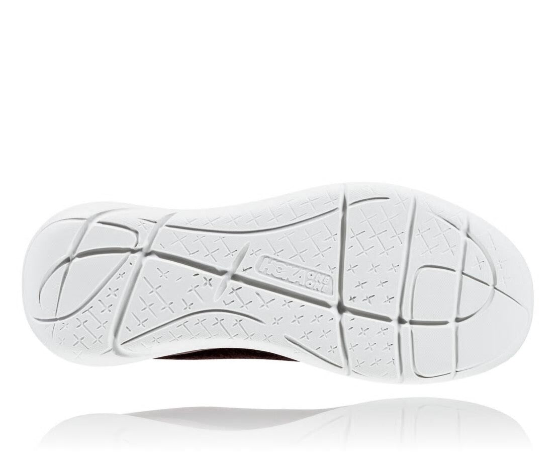 HOKA|Women's Hupana Flow Wool Rose Brown / Evening Sand