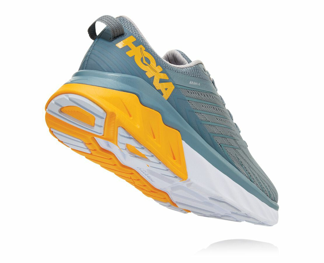 HOKA|Men's Arahi 4 Lead / Lunar Rock