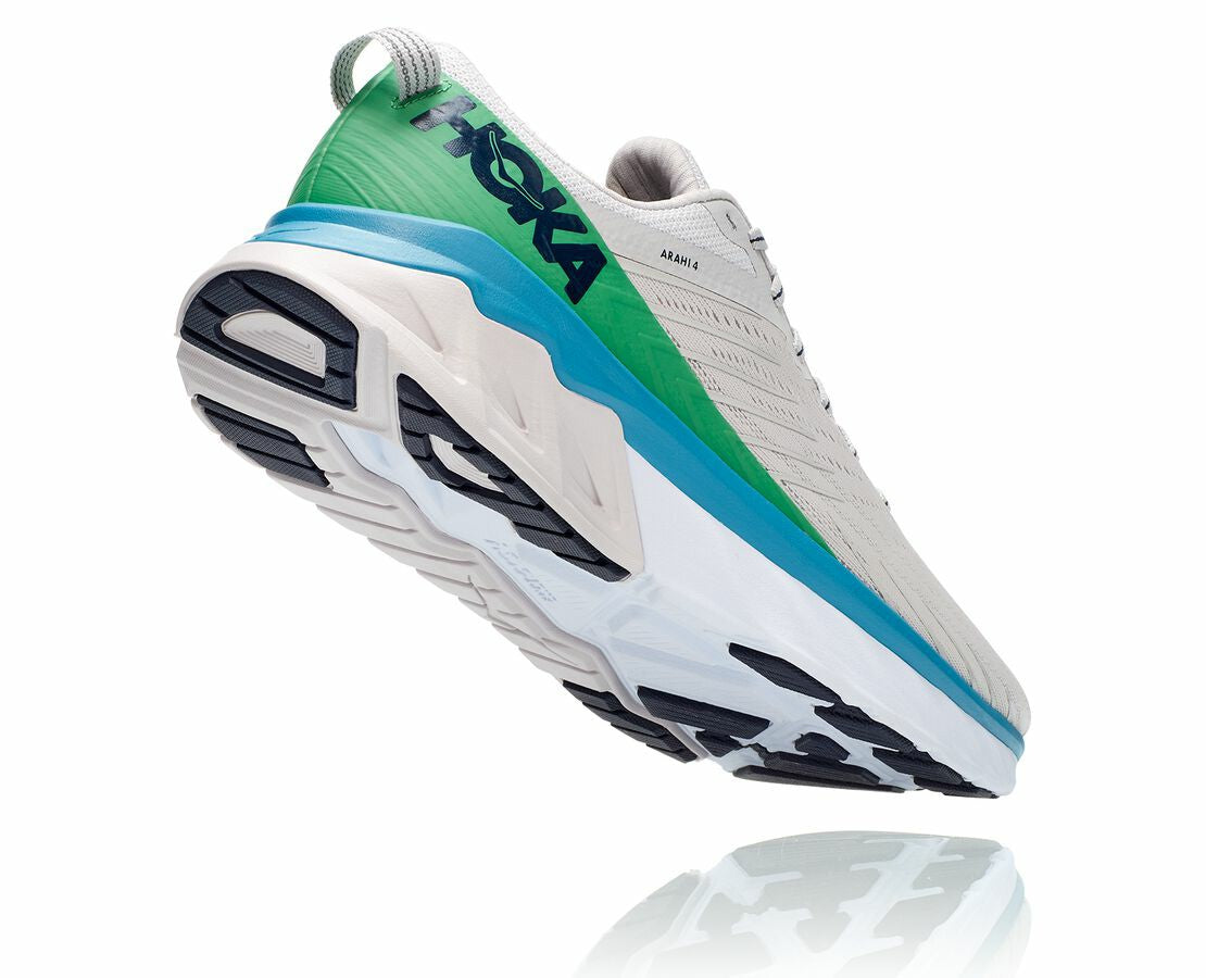 HOKA|Men's Arahi 4 Lunar Rock / Nimbus Cloud
