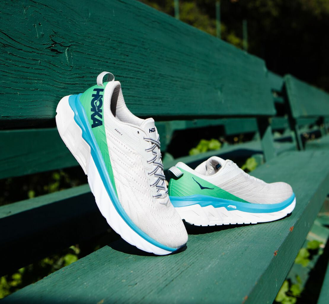 HOKA|Men's Arahi 4 Lunar Rock / Nimbus Cloud
