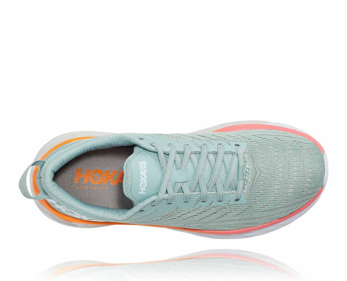 HOKA|Women's Arahi 4 Blue Haze / Lunar Rock