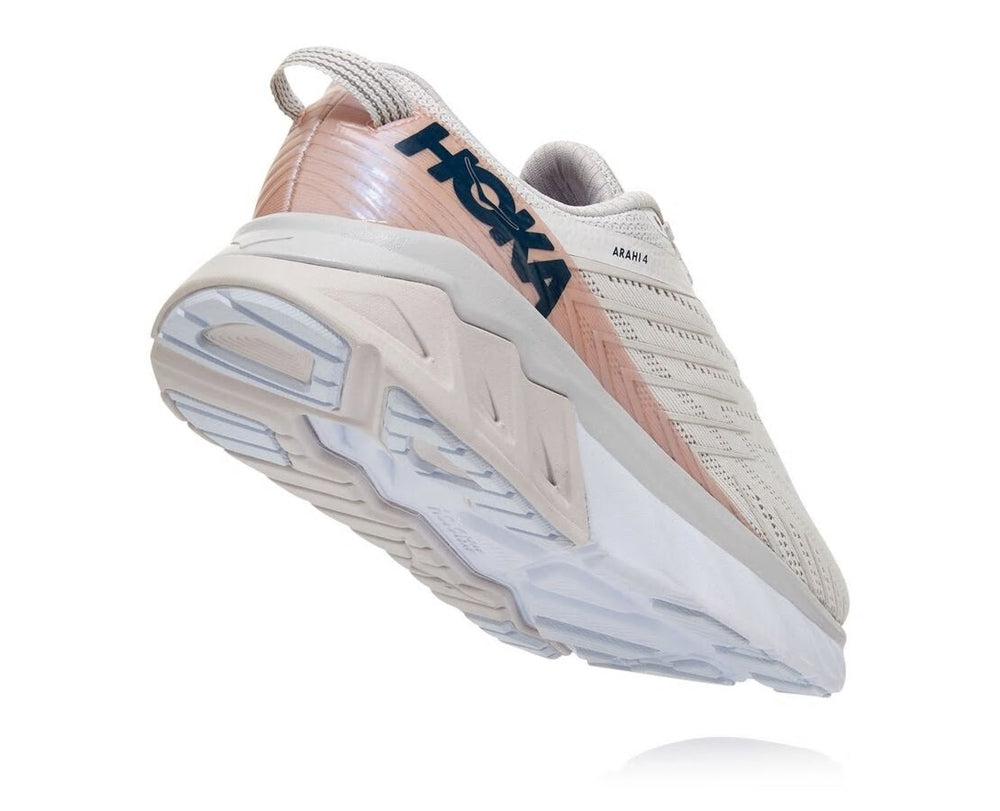 HOKA|Women's Arahi 4 Nimbus Cloud / Lunar Rock