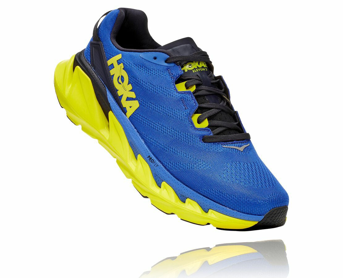 HOKA|Men's Elevon 2 Amparo Blue / Evening Primrose
