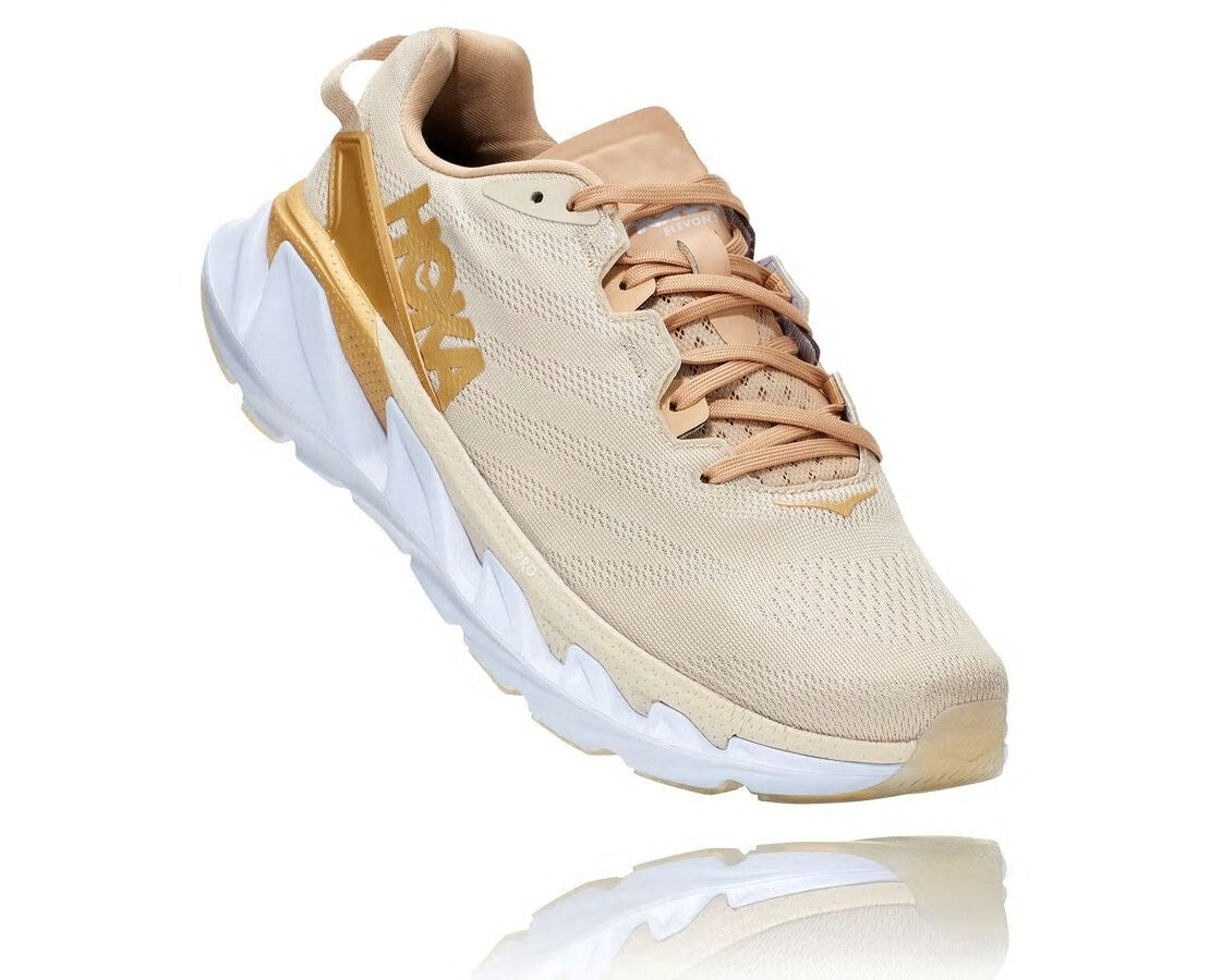 HOKA|Men's Elevon 2 Almond Milk / White