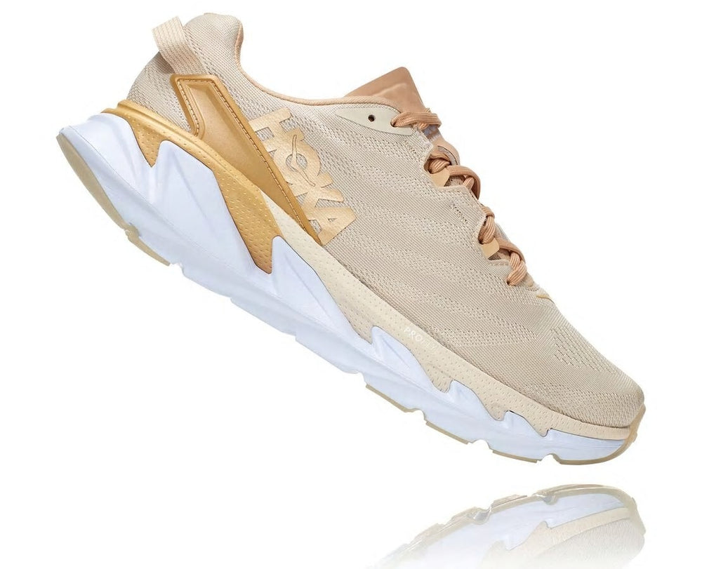 HOKA|Men's Elevon 2 Almond Milk / White