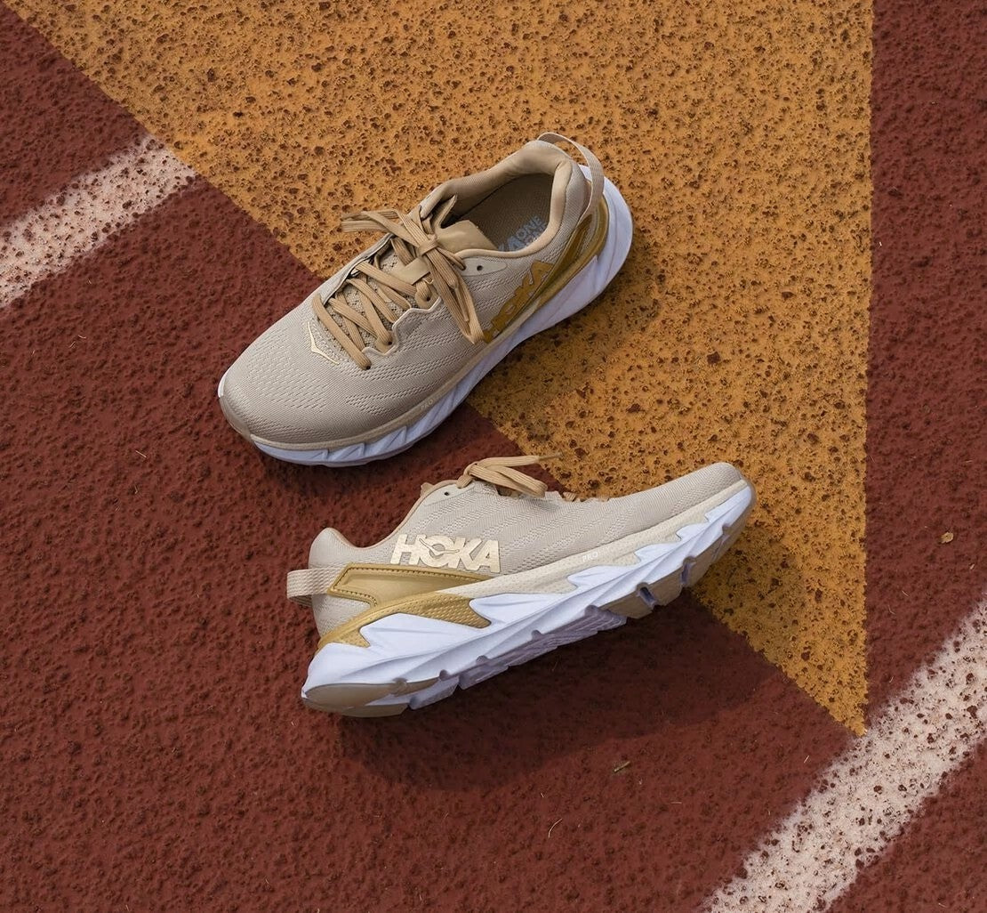 HOKA|Men's Elevon 2 Almond Milk / White