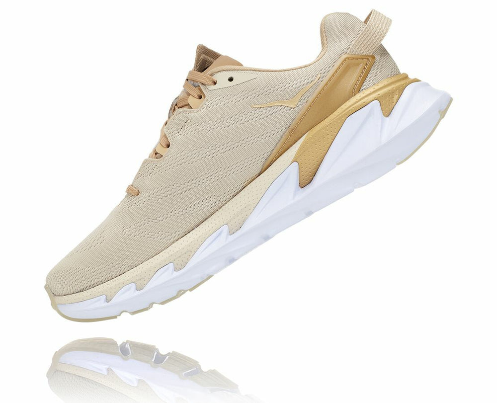 HOKA|Women's Elevon 2 Almond Milk / White