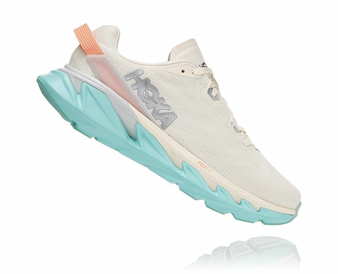 HOKA|Women's Elevon 2 Eggnog / Eggshell Blue