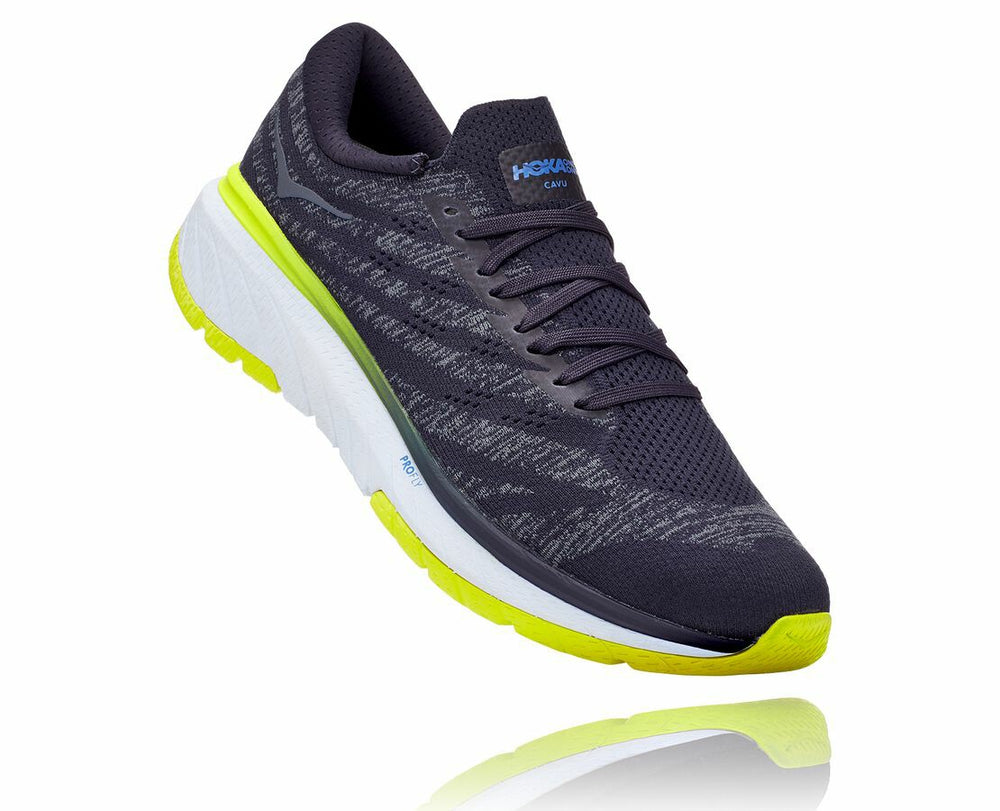 HOKA|Men's Cavu 3 Deep Well / White