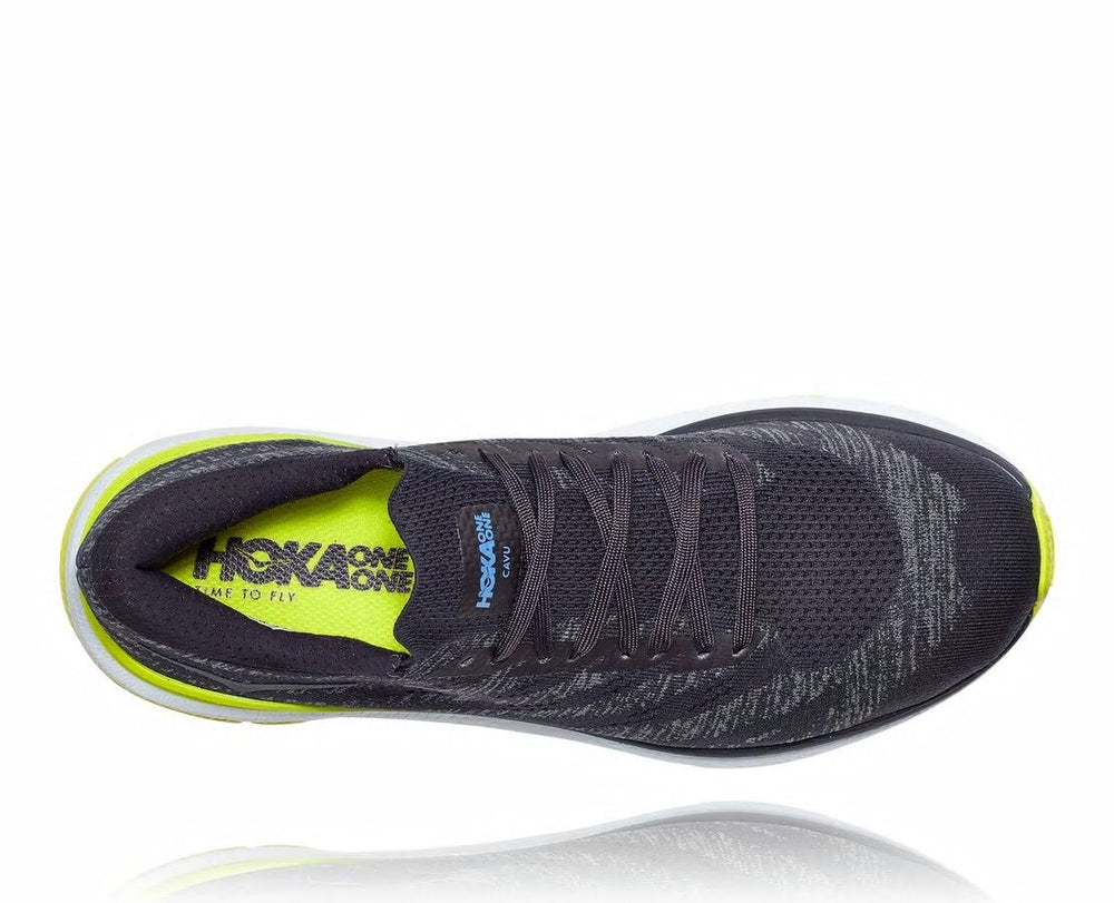 HOKA|Men's Cavu 3 Deep Well / White